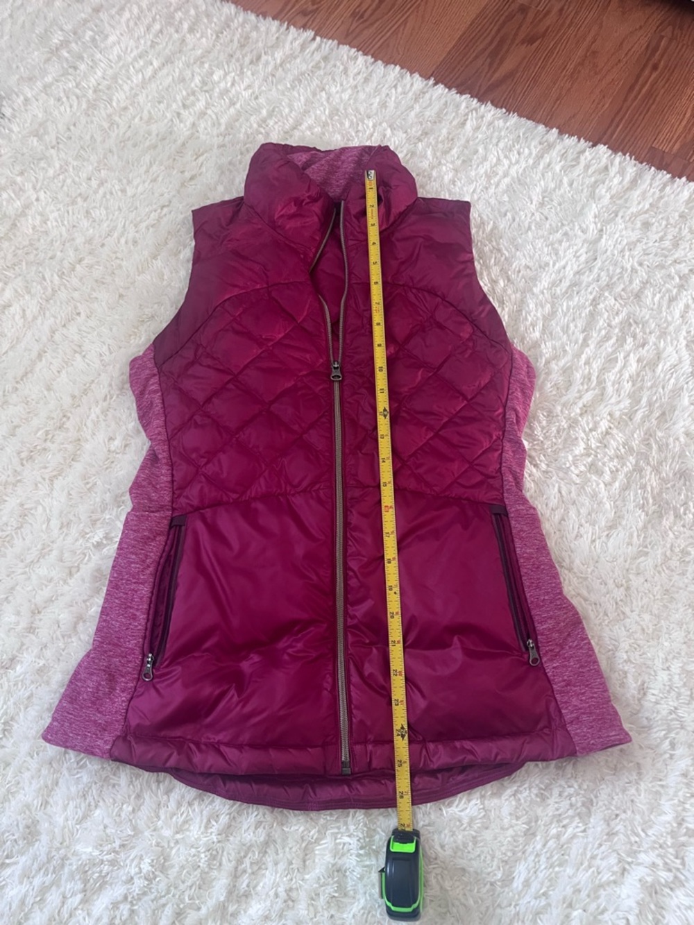 Lululemon Women’s Sleeveless Quilted Vest - Berry